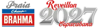 Logomarca Reveillon Chopp Brahma 2027